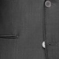 Mid grey twill wool-mohair wedding suit